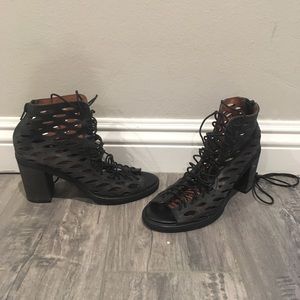 Jeffrey Campbell Lace Up Heels